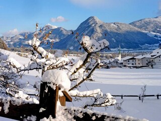 Blick ins Wiesinger Ortszentrum