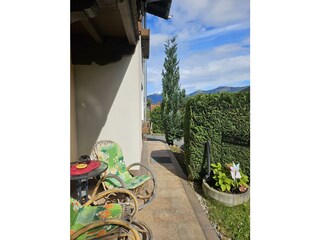 Tamara`s Apart Terasse Aussicht