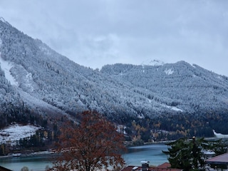 Aussicht Balkon Herbst Winter
