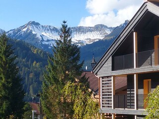 Hausansicht_Bäume_Berge