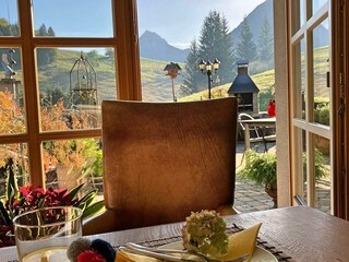 Frühstück mit Aussicht