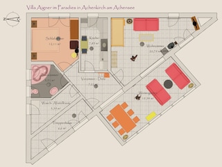 Villa Aigner - Grundriss