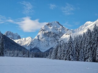 Winterwanderung im Karwendel Naturschutzgebiet
