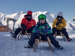 Rodeln in Pertisau am Achensee  Tobogganing in Per