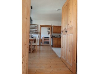 Blick zum großen Schlafzimmer