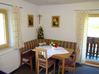Ferienwohnung Essbereich