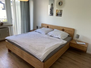 Großzügige Bettanlage