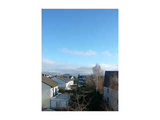 Fensterblick Schlafzimmer Rückseite