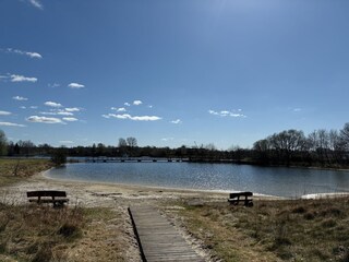 Privater Strandbereich