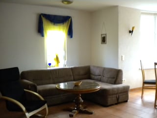 gemütliche Couchecke im Wohnzimmer