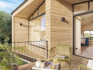 Balkon des Baumhauses