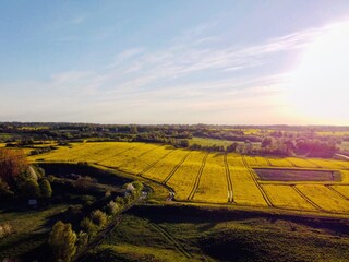 Blick auf die Felder