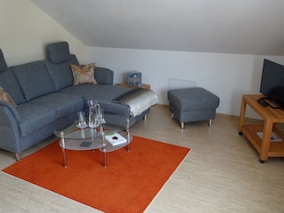 Ecksofa im Wohnzimmer