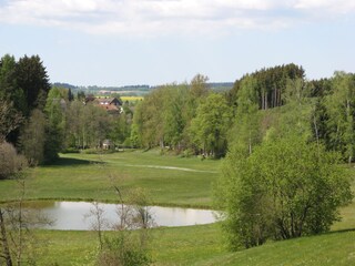 Blick zum Brunnenplatz