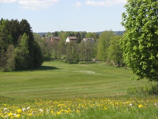 Blick zum Brunnenplatz