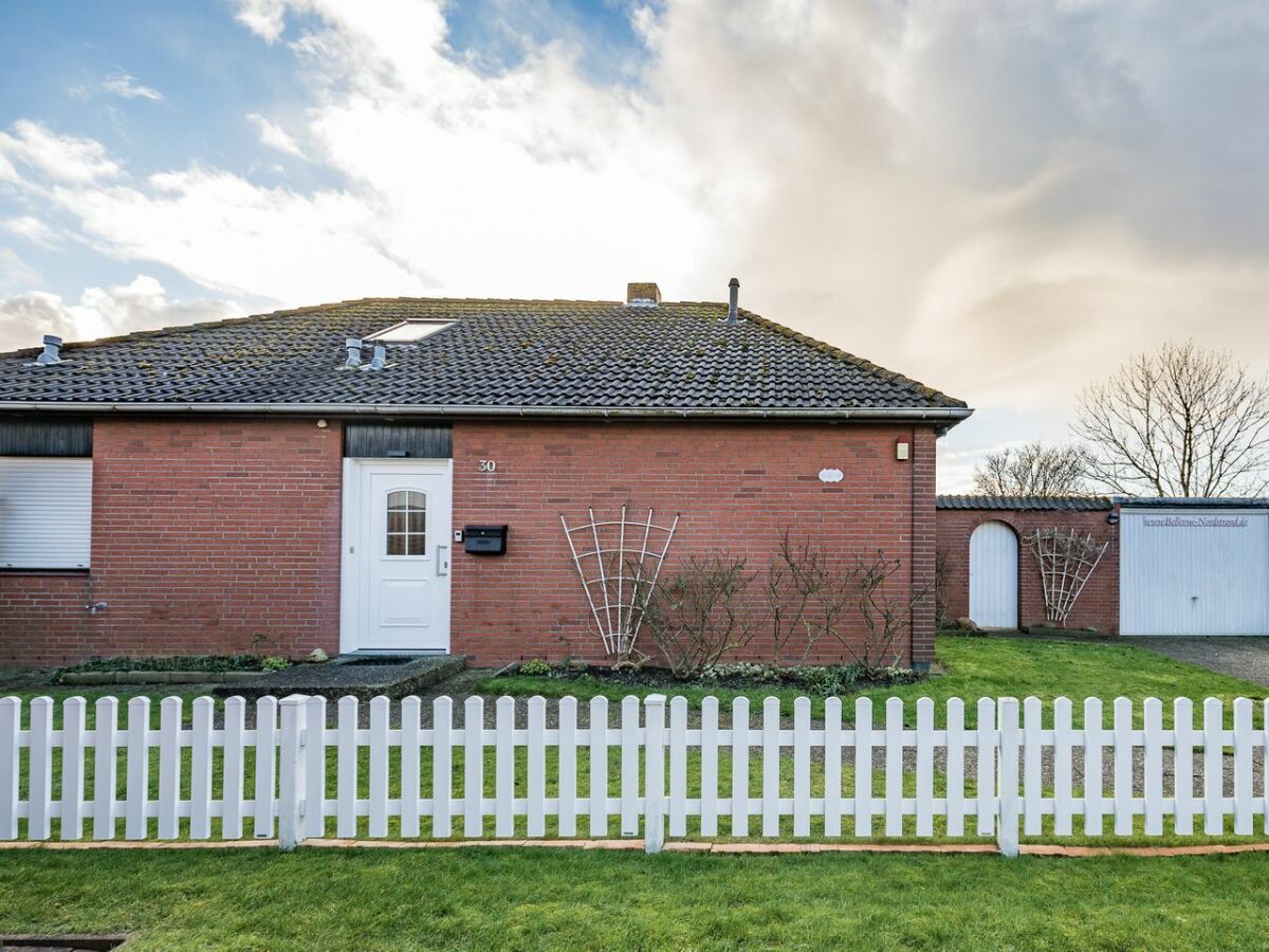 Ferienhaus Hallig Nordstrandischmoor Außenaufnahme 2