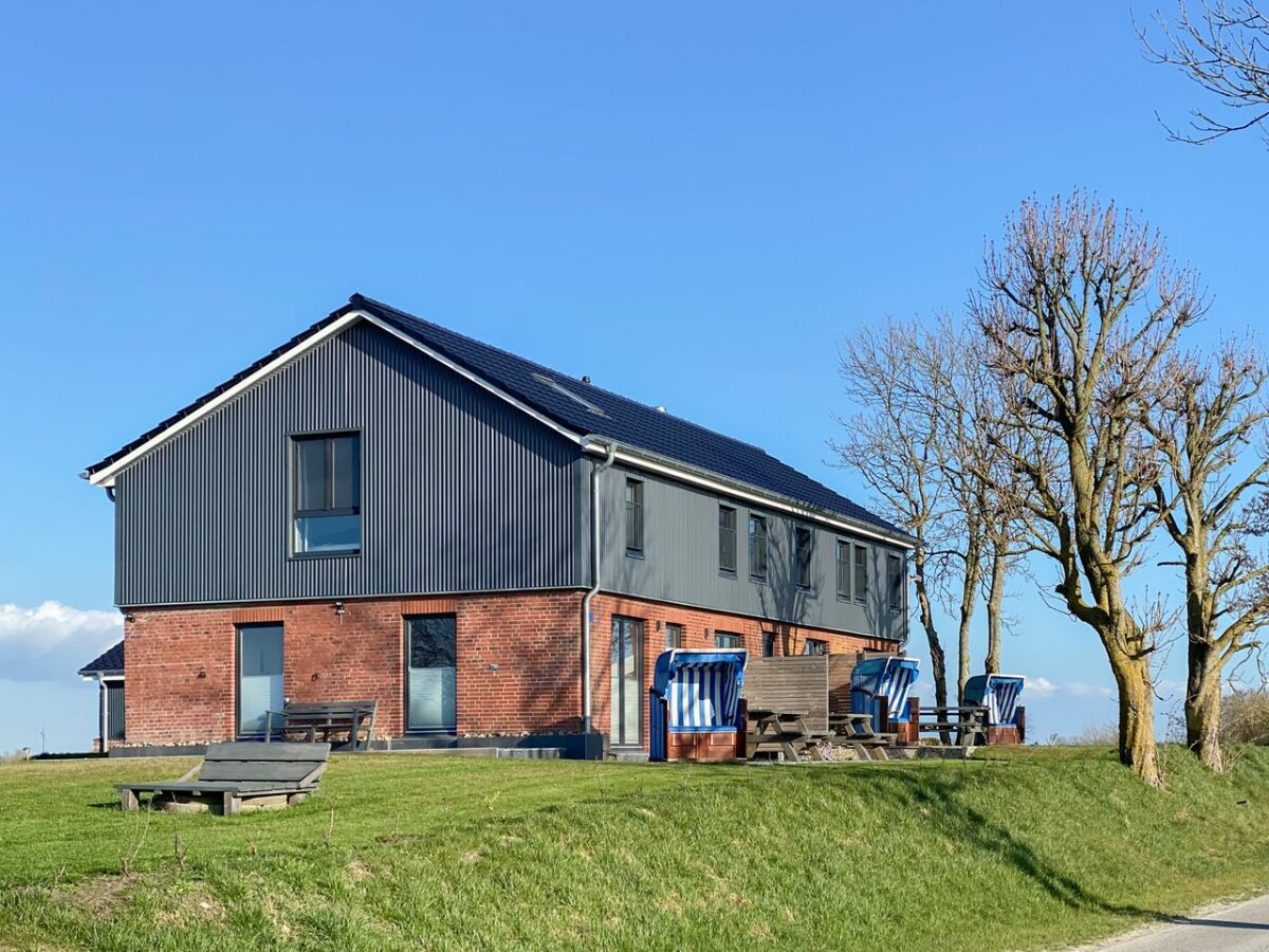 Ferienwohnung Hallig Nordstrandischmoor Außenaufnahme 2