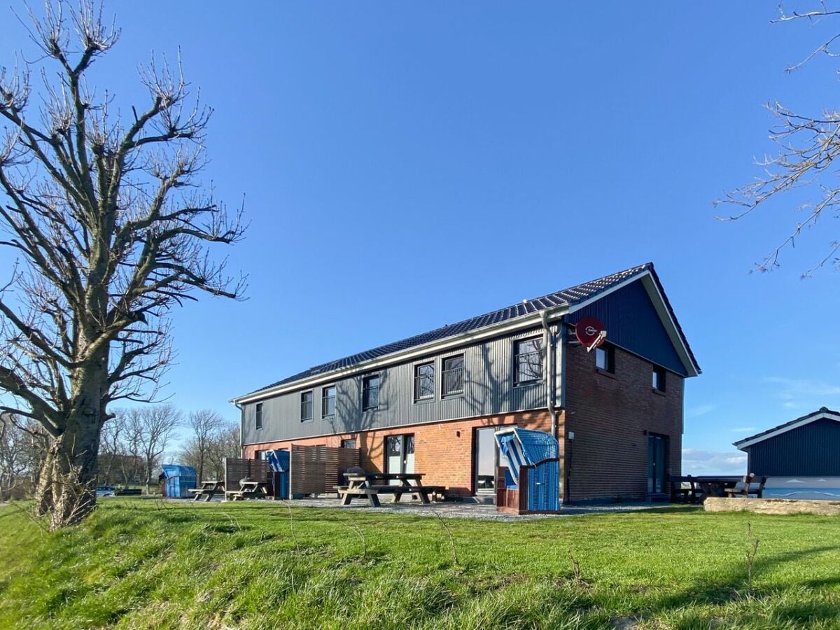 Ferienwohnung Hallig Nordstrandischmoor Außenaufnahme 3