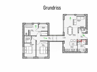 Ferienhaus Neukirchen in Nordfriesland Außenaufnahme 6