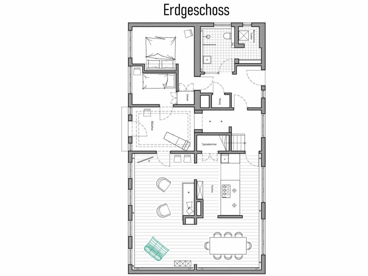 Ferienhaus Bargum Grundriss 49