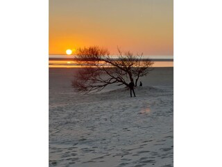 Sonnenuntergang am Nordstrand