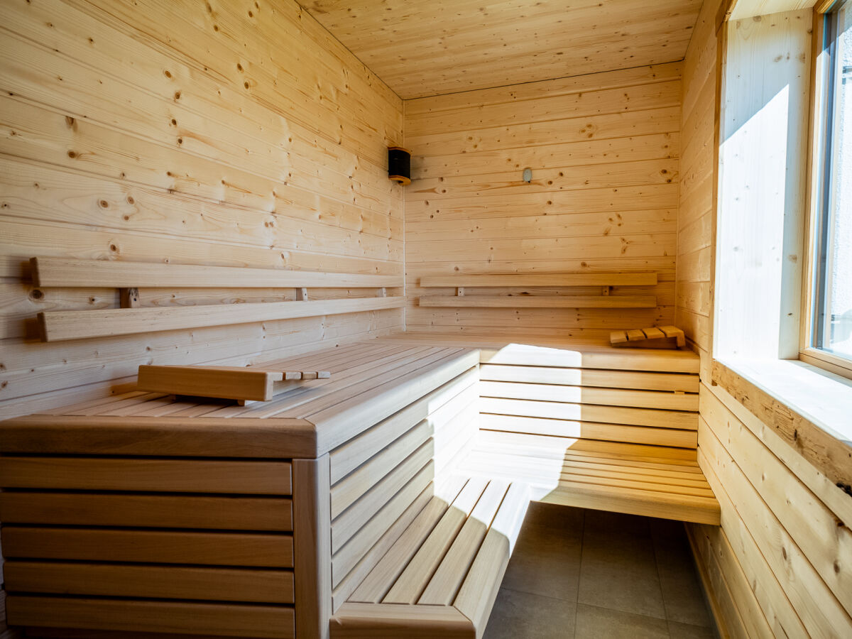 private Sauna im Haus