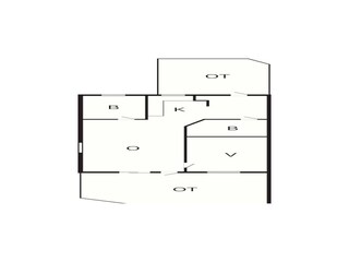 Maison de vacances Læsø Plan d'étage 33