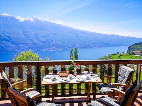 Ferienwohnung Apartment Lago Gardasee - Seeblick, Pool, Natur