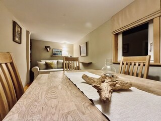 Esszimmer im OG für viel Zeit mit Freunden und Familie