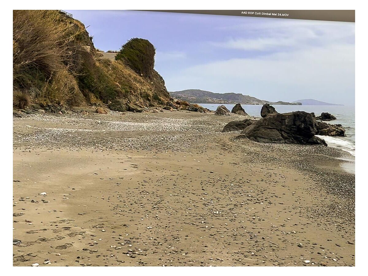 Ein endloser Strand direkt vor der Tür