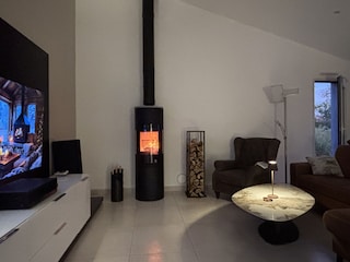 An Aäsgard wood burner