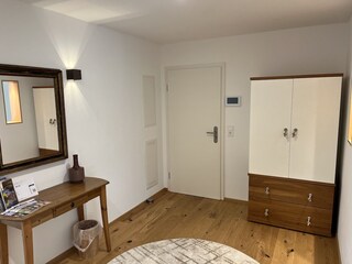 Blick zur Eingangstür