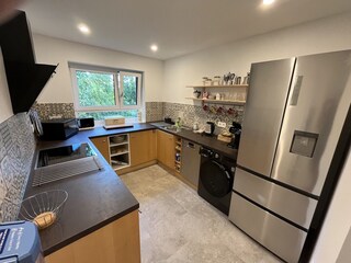 Küche im Weitwinkel