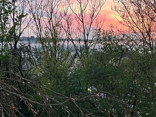 Sonnenuntergang im Herbst