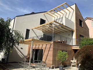 Ansicht von der Gartenseite