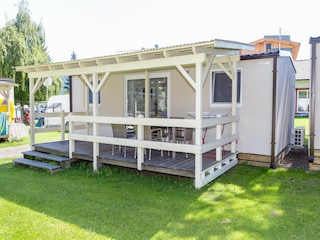 Wohnwagen Bodensdorf Außenaufnahme 2