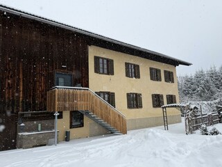 Winterfoto Haus