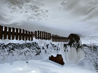 Winterbild vom Garten