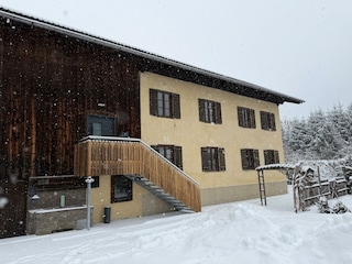 Winterfoto Haus