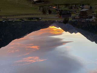Sommer Abendrot Elbigenalp/Grünau