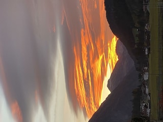 Sommer Abendrot Elbigenalp/Grünau