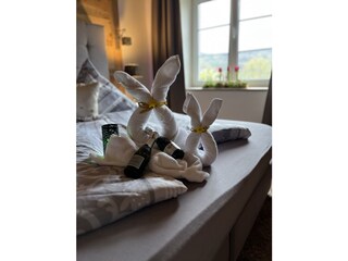 Schlafzimmer Welcome Spezial Ostern für unsere Gäste