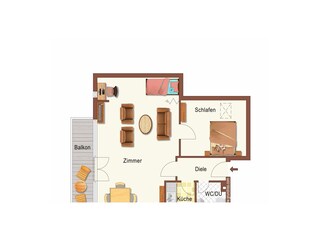 Grundrissplan