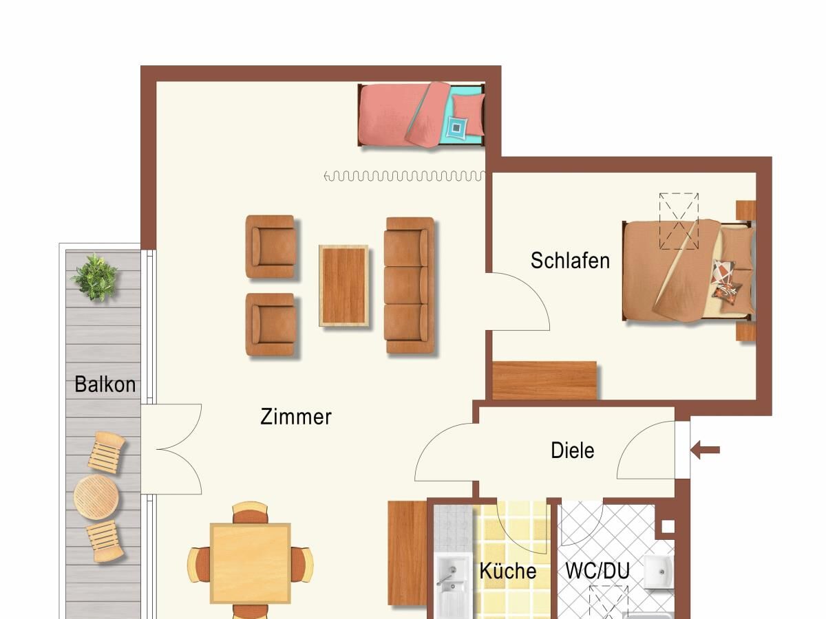 Ferienwohnung Garmisch-Partenkirchen Grundriss 12