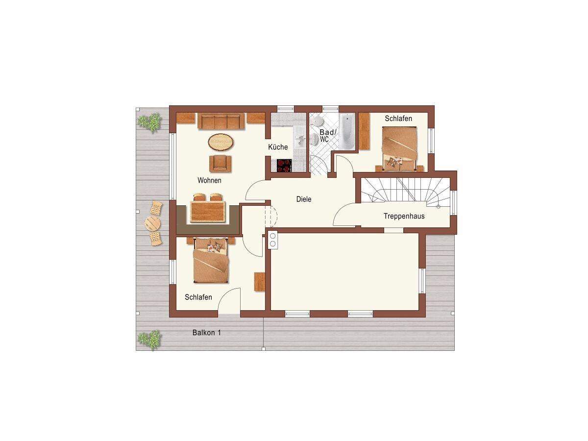 Ferienwohnung Garmisch-Partenkirchen Grundriss 34