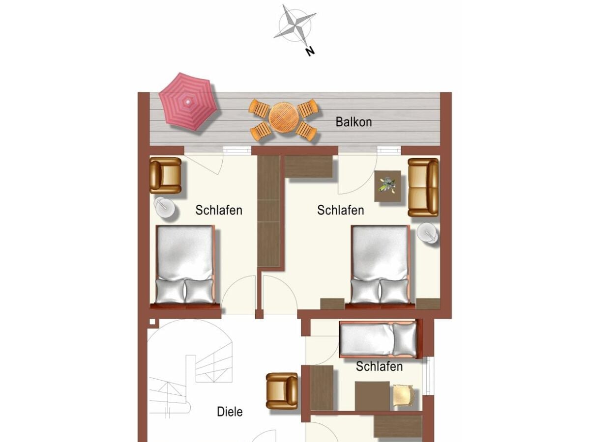 Ferienhaus Garmisch-Partenkirchen Grundriss 39