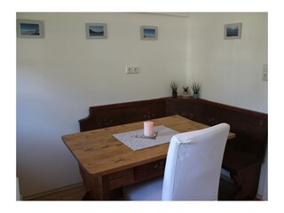 Essplatz in der Küche