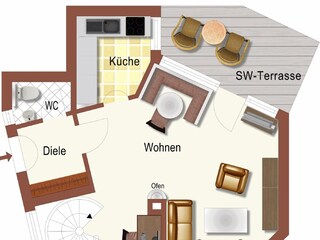 Ferienwohnung Garmisch-Partenkirchen Grundriss 18