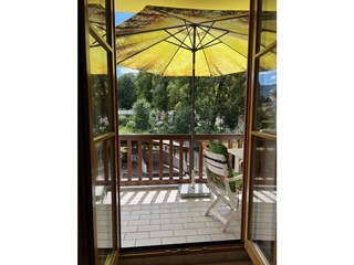 Balkon zum Garten