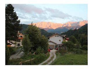Blick zum Wetterstein